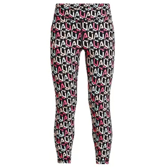 Under Armour Girl's Motion Printed Ankle Leggings Medium NWT - Picture 1 of 2